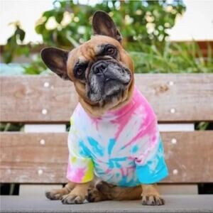 LoveThyBeast Tie-Dye Dog Tee NWT XL